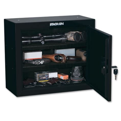 stack on steel 2 shelf pistol ammo cabinet gun safe|Stack.